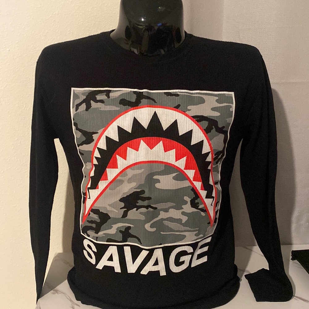 Savage Black Sweat Shirt